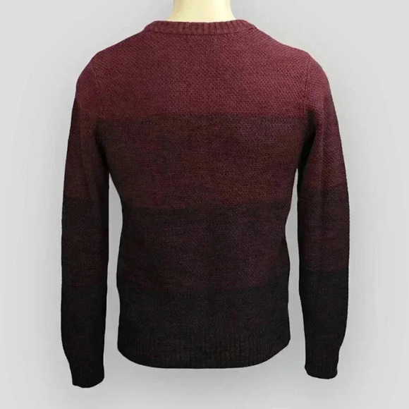 NEW! ‎ GEORGE men's sweater burgundy and black small, XL & 2XL - Picture 3 of 8